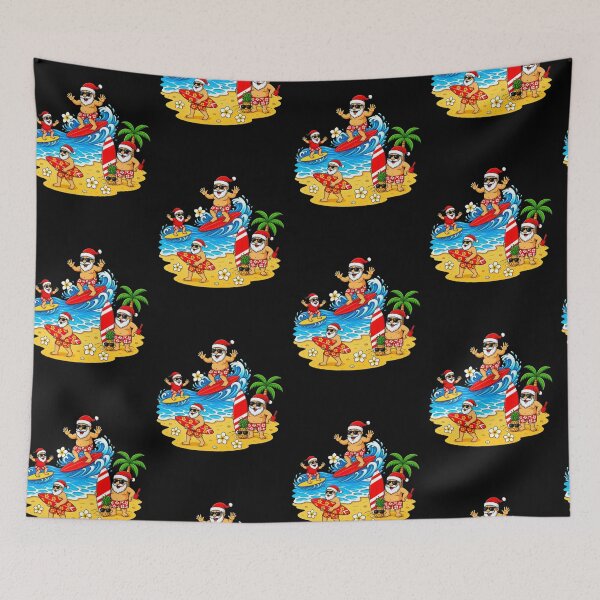Item preview, Christmas In July Tropical Santa Summer Beach Christmas Holiday Vacation designed and sold by Thread&Fable.