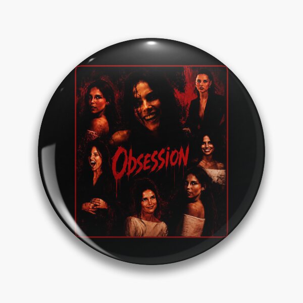 Item preview, Obsession Psychological Thriller Horror Fan designed and sold by SeraXYZ.