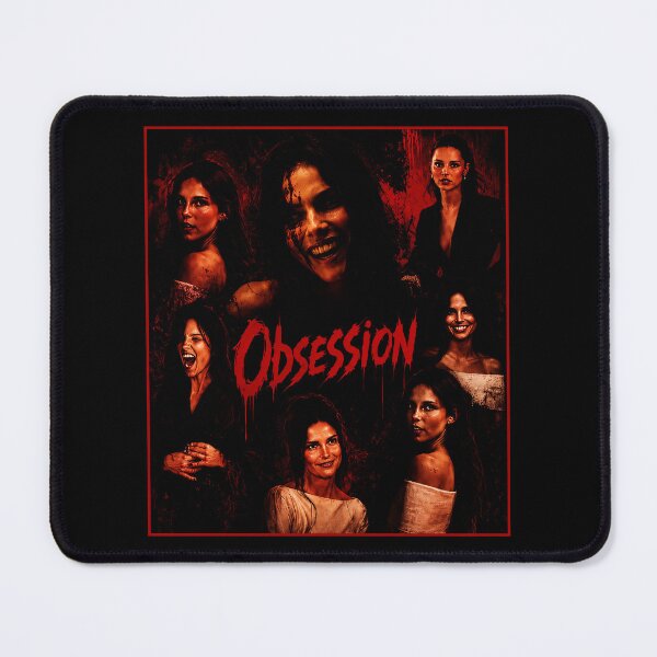 Item preview, Obsession Psychological Thriller Horror Fan designed and sold by SeraXYZ.