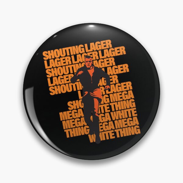 Item preview, Shouting Lager Typography Poster Design Today Graphic Art designed and sold by williamletch.