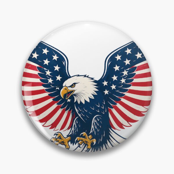 Item preview, Patriotic USA Eagle Independence Day Art designed and sold by 0606PM.