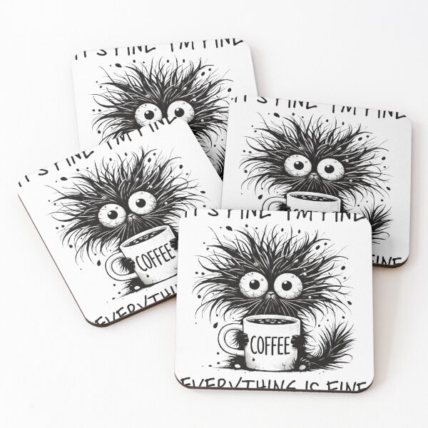Item preview, Its fine im fine everything is fine designed and sold by VividMorphk.