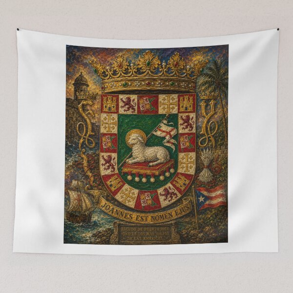 Item preview, The Ancient Shield of Puerto Rico designed and sold by ITSimagination.