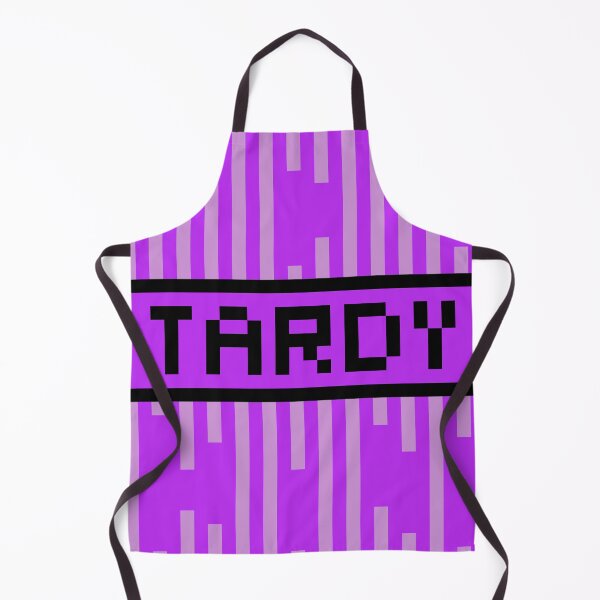 Item preview, TARDY — Pixel Art Word | Retro 8-Bit Two-Tone Typography designed and sold by Mouremandier.