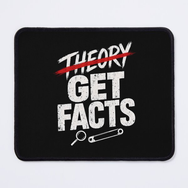Item preview, Sherlock Holmes Get Facts Classic Detective Quote Graphic designed and sold by Fenay Designs.
