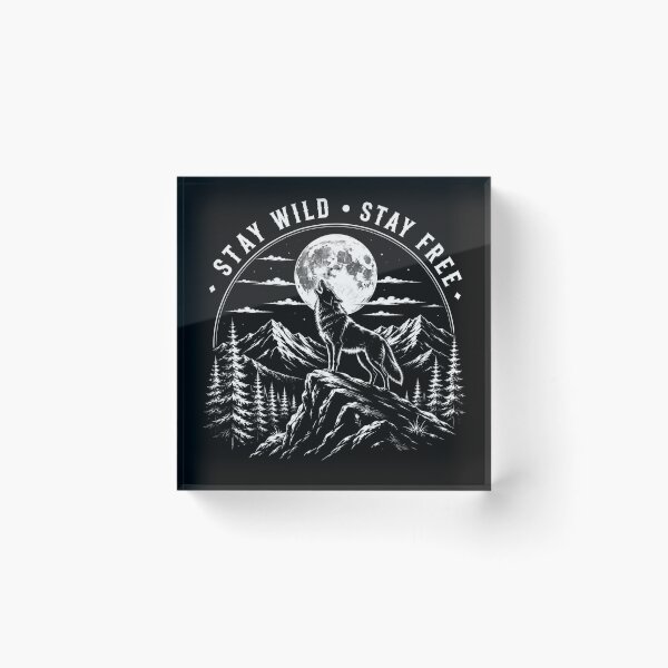 Item preview, Stay wild and free. designed and sold by Giewont.