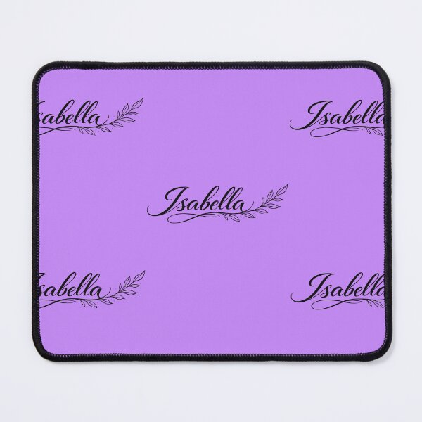 Item preview, Isabella Botanical Name Art | Elegant Nature-Inspired Typography designed and sold by AnadAA.