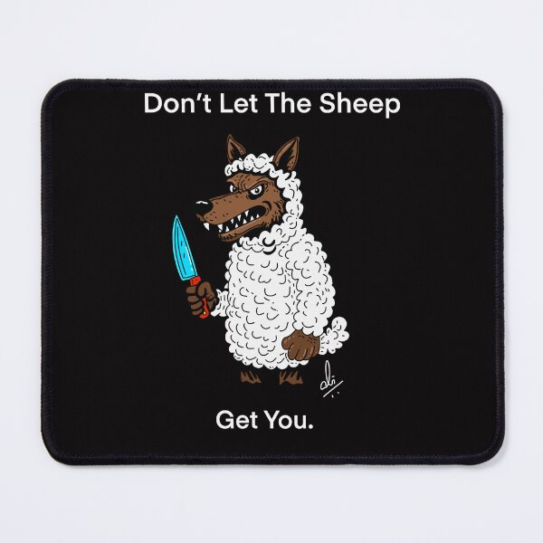 Item preview, The sheep funny art designed and sold by givememytees.