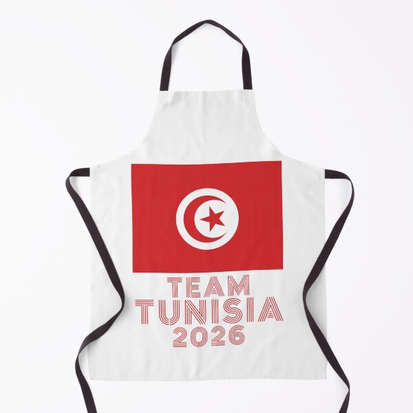 Item preview, Team Tunisia 2026 Fan Flag T-Shirt V9 designed and sold by DBWStudios.