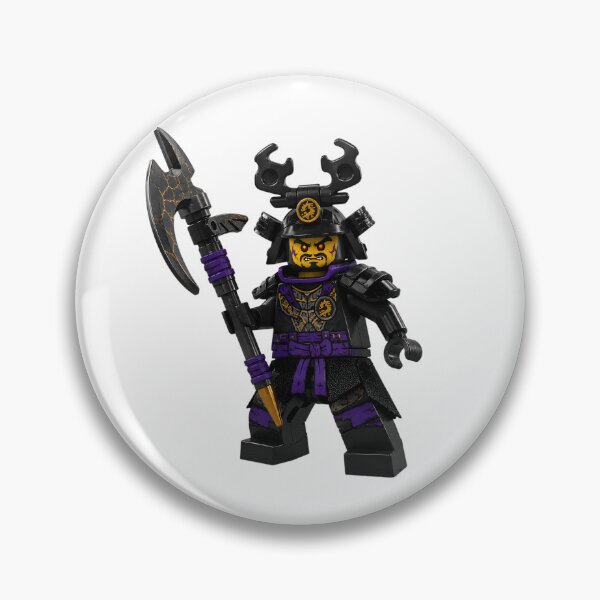 Item preview, Evil Lego samurai figure with a weapon designed and sold by Gold Phoenix Adro.