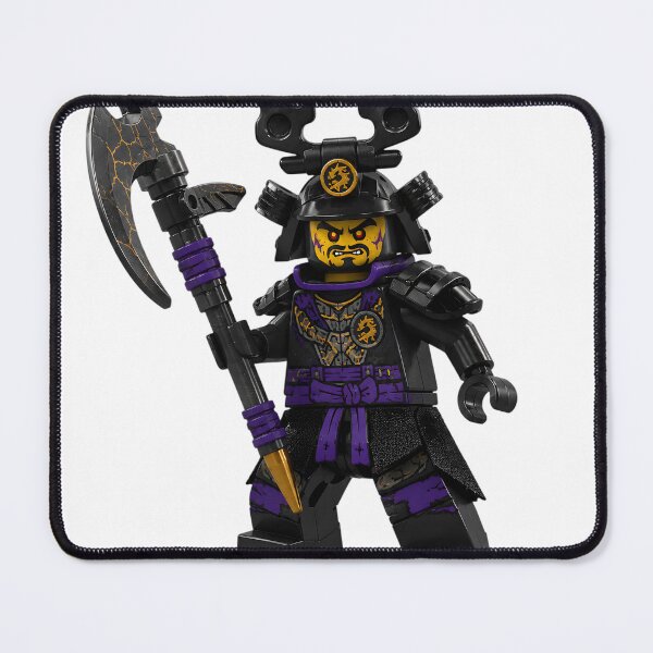 Item preview, Evil Lego samurai figure with a weapon designed and sold by Adriiian Shop.