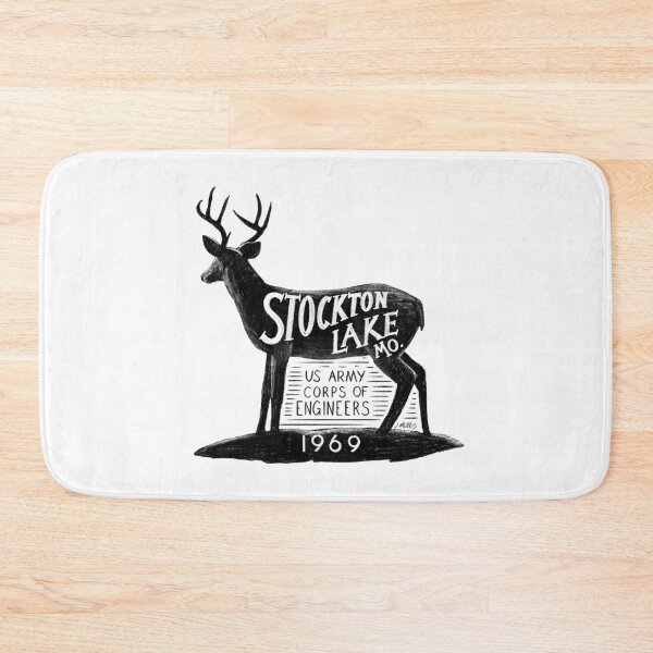 Item preview, Stockton Lake Missouri Deer designed and sold by John Morris Illustration.