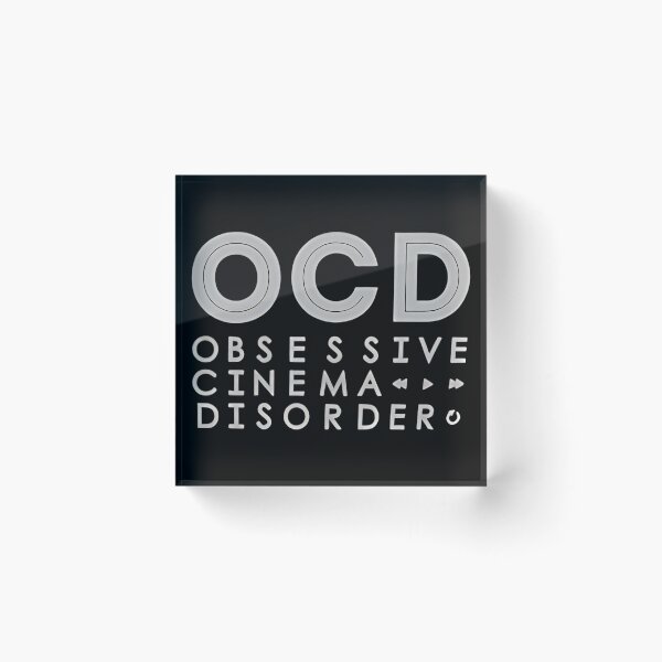 Item preview, Obsessive Cinema Disorder Movie Film Lover designed and sold by SeraXYZ.