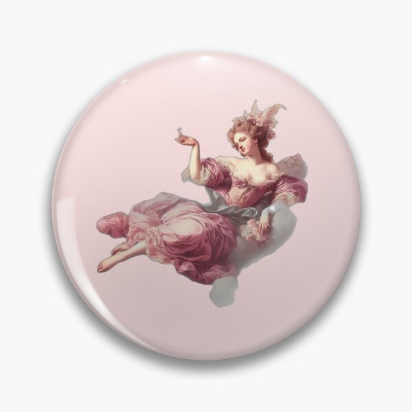 Item preview, girly girl - vintage woman from painting designed and sold by inainart.