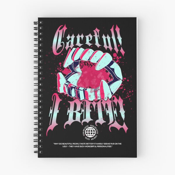 Item preview, Careful, I Bite! -- Inspired by your Favorite Bisexual Vampire Disaster designed and sold by Spacetrashpress.