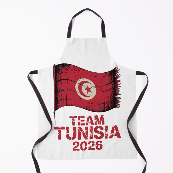Item preview, Team Tunisia 2026 Fan Flag T-Shirt V11 designed and sold by DBWStudios.
