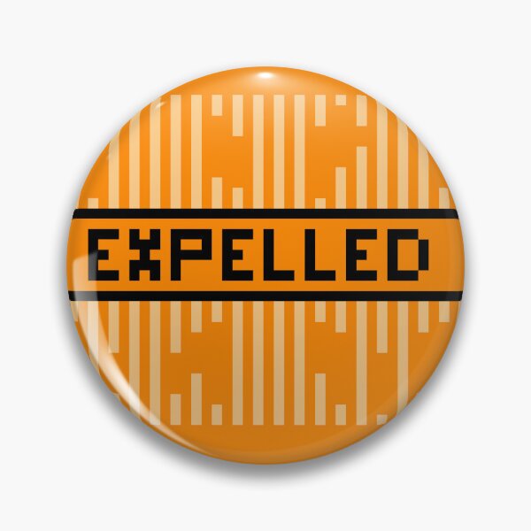 Item preview, EXPELLED — Pixel Art Word | Retro 8-Bit Two-Tone Typography designed and sold by Mouremandier.