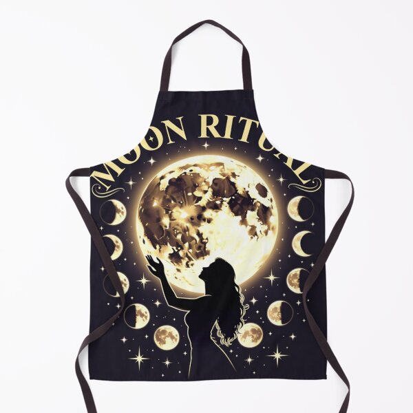 Item preview, Moon Ritual Moon Phases Design | Celestial Witch Goddess Art designed and sold by GalleryPeak.