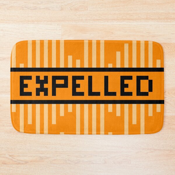 Item preview, EXPELLED — Pixel Art Word | Retro 8-Bit Two-Tone Typography designed and sold by Mouremandier.
