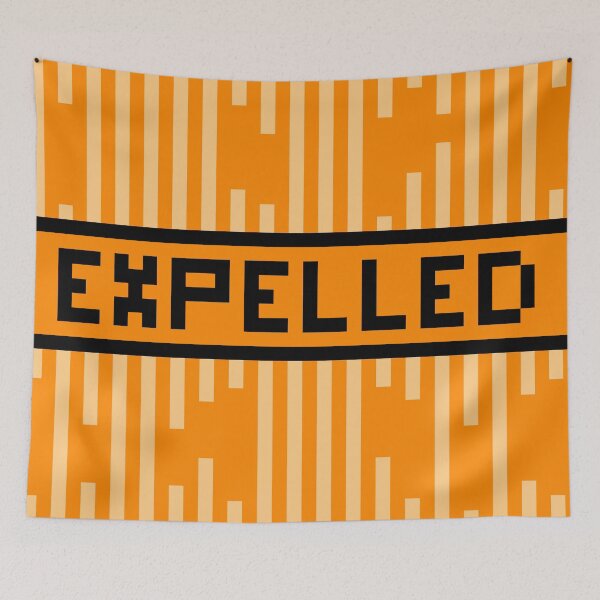 Item preview, EXPELLED — Pixel Art Word | Retro 8-Bit Two-Tone Typography designed and sold by Mouremandier.