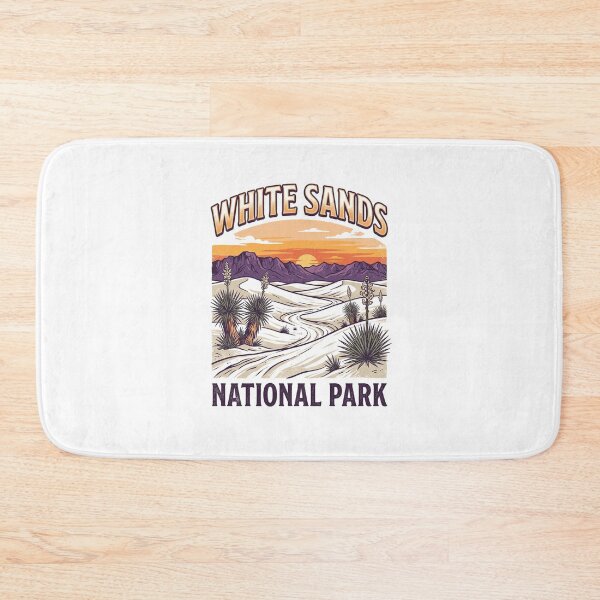 Item preview, White Sands National Park Retro Vintage Travel Poster Art designed and sold by longngusuc.