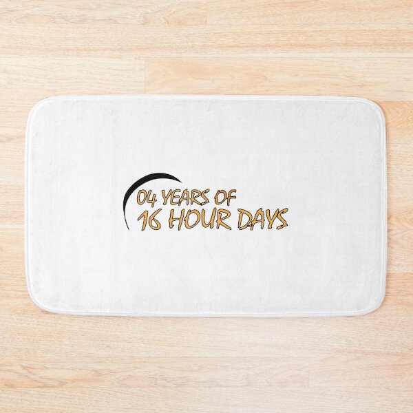 Item preview, 04 YEARS OF 16 HOUR DAYS - PERSISTENCE designed and sold by Positive Mindzet!.