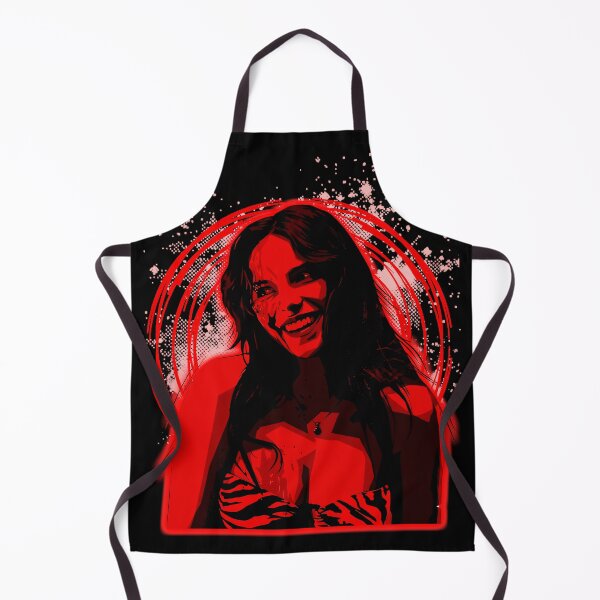 Item preview, Creepy Smile Woman Dark Aesthetic Goth Girl designed and sold by SeraXYZ.