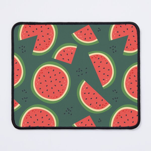 Item preview, Watermelon seamless summer fruit pattern designed and sold by CHERRY--SHOP.