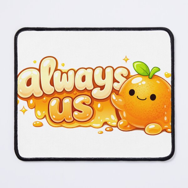 Item preview, always us orange slimepop sticker designed and sold by astriebatik.