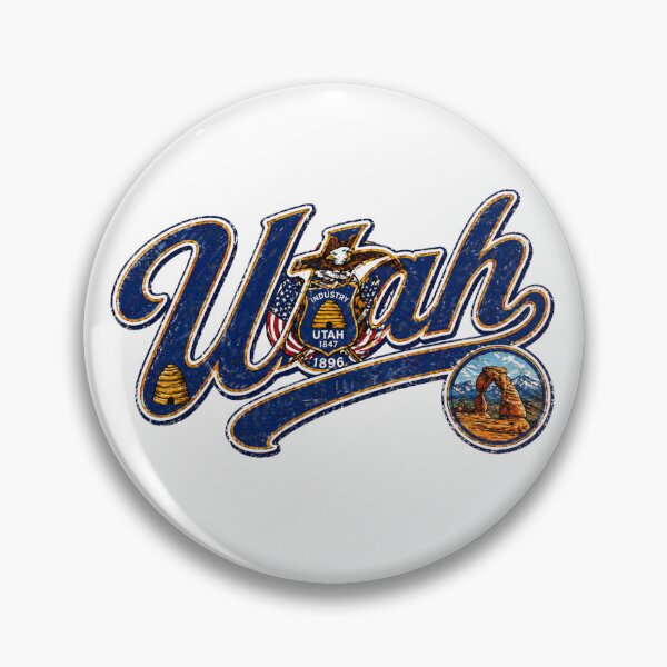 Item preview, UTAH2 Flag Letterings america designed and sold by LIOKING333.