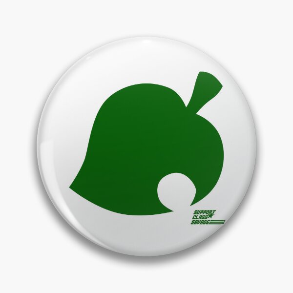 Item preview, Nook Leaf Emblem | Animal Crossing Inspired Design designed and sold by SupportClassSavage.