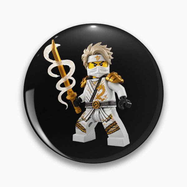 Item preview, White Lego Ninjago Warrior designed and sold by Gold Phoenix Adro.
