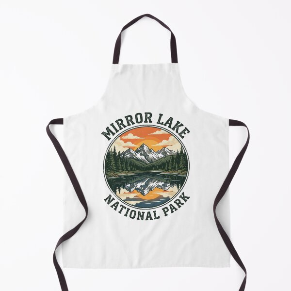 Item preview, Mirror Lake National Park Vintage Mountain Reflection Sunset designed and sold by longngusuc.