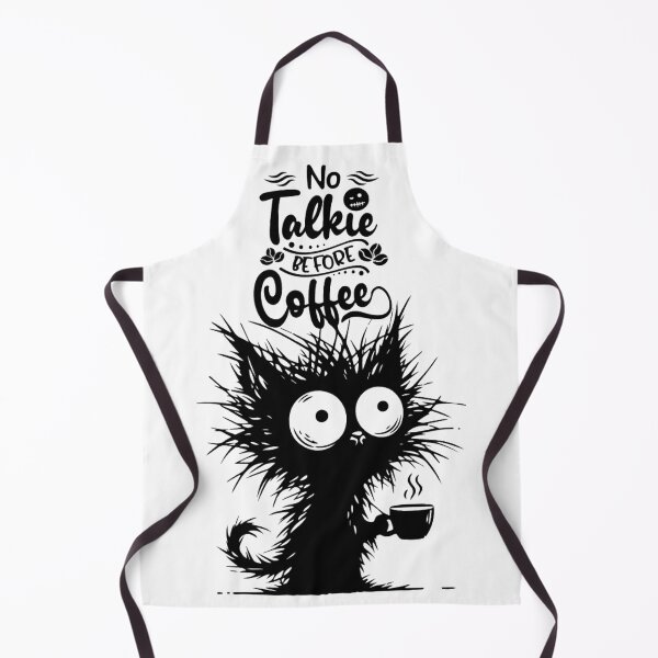Item preview, No talk before coffee designed and sold by VividMorphk.