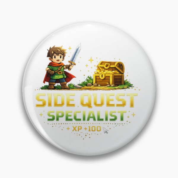 Item preview, SIDE Quest Specialist designed and sold by PeterPunkt.