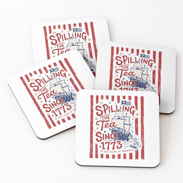 Item preview, Striped Spilling The Tea Since 1773 T-Shirt, Funny 4th Of July designed and sold by Landinhalias.