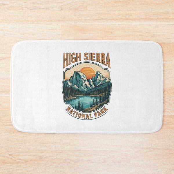 Item preview, High Sierra National Park Vintage Mountain Lake Scene designed and sold by longngusuc.