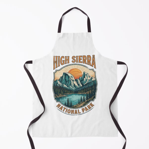 Item preview, High Sierra National Park Vintage Mountain Lake Scene designed and sold by longngusuc.