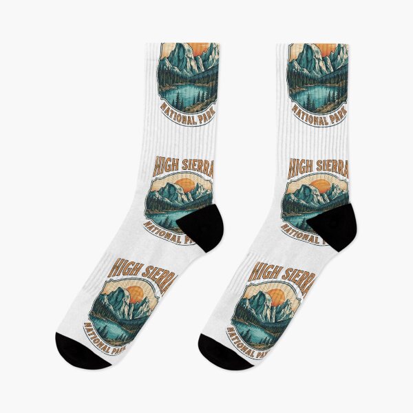 Item preview, High Sierra National Park Vintage Mountain Lake Scene designed and sold by longngusuc.