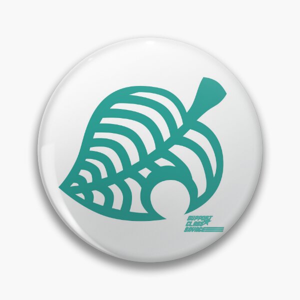 Item preview, Nook Leaf Veins Variant Logo | Animal Crossing Inspired Design designed and sold by SupportClassSavage.