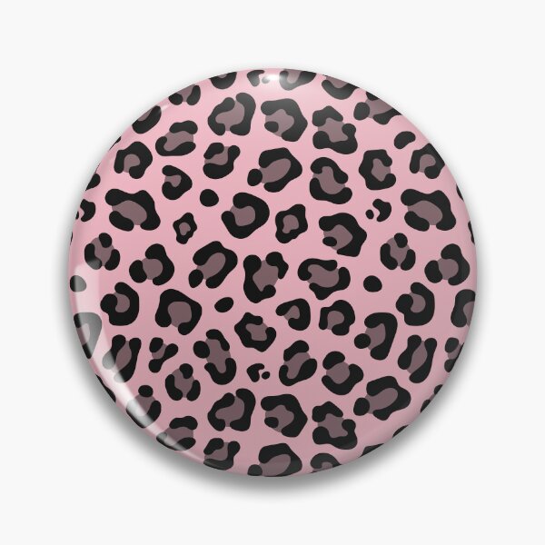 Item preview, Blush and Black leopard print designed and sold by pattern-archive.