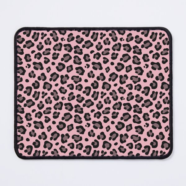 Item preview, Blush and Black leopard print designed and sold by pattern-archive.
