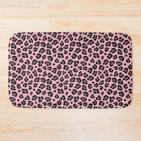 Item preview, Blush and Black leopard print designed and sold by pattern-archive.