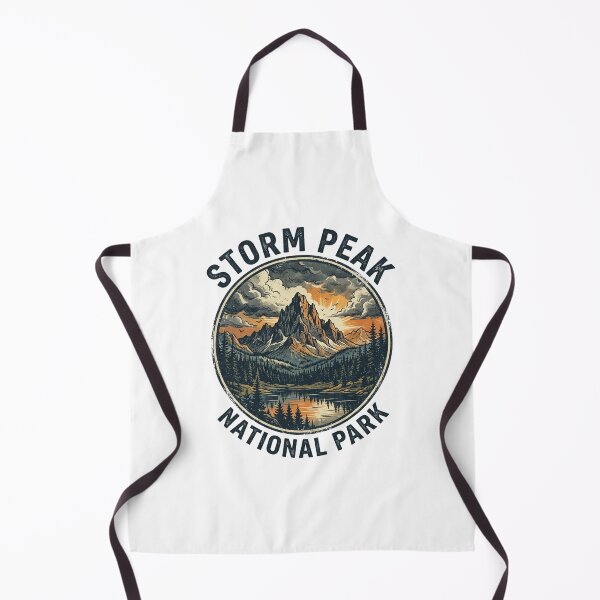 Item preview, Storm Peak National Park Vintage Mountain Lake Sunset designed and sold by longngusuc.