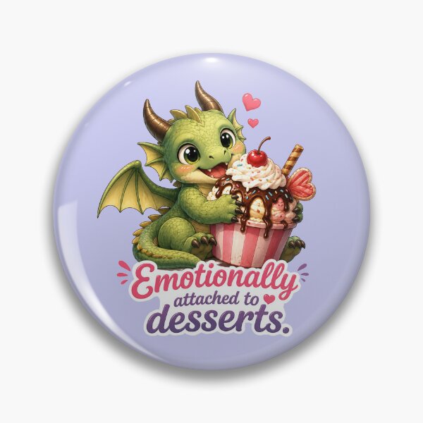 Item preview, Funny Dessert Lover Dragon Art designed and sold by Hatchling Hollow.