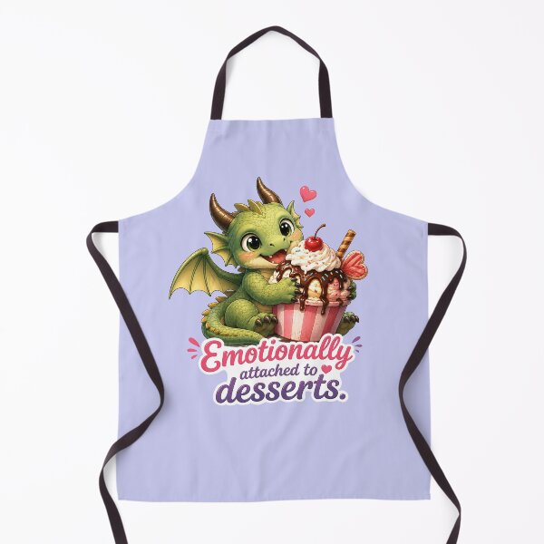 Item preview, Funny Dessert Lover Dragon Art designed and sold by Hatchling Hollow.