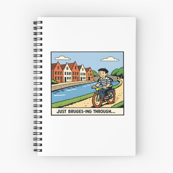 Item preview, Just Bruges-ing Through designed and sold by KungPowUnicorn.