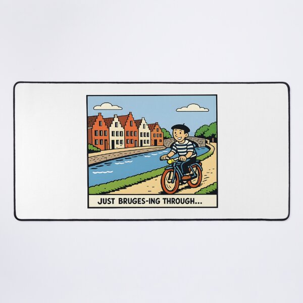 Item preview, Just Bruges-ing Through designed and sold by KungPowUnicorn.