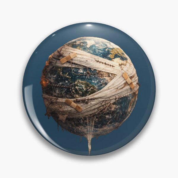 Item preview, Still Recovering Earth Climate Change Environmental Awareness Global Warming Healing Planet Design designed and sold by OrbitOfMind.