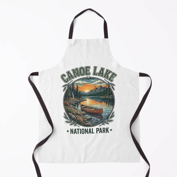 Item preview, Canoe Lake National Park Vintage Sunset Lake Scene designed and sold by longngusuc.